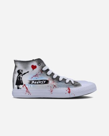 London Graffiti Hand Painted Shoes