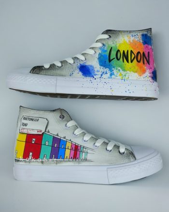 London Hand Painted Shoes