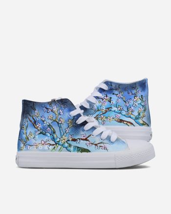 Almond Blossom Hand Painted Shoes