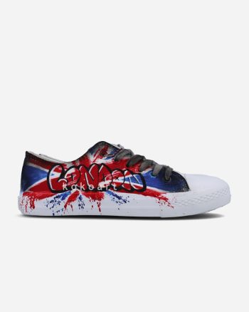 London Mind the Gap Hand Painted Shoes