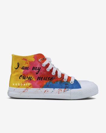 Frida Kahlo Pop Art Hand Painted Shoes
