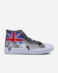 London Skyline Hand Painted Shoes