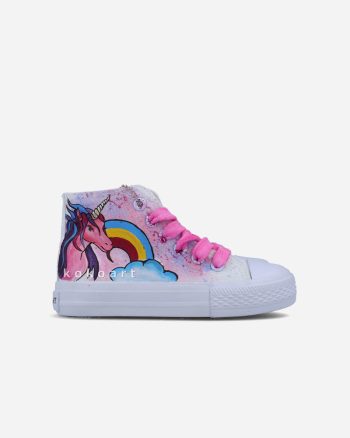 Unicorns and Rainbows Hand Painted Shoes