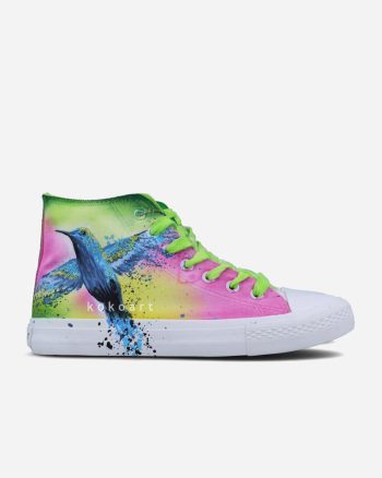 Exotic Birds Hand Painted Shoes
