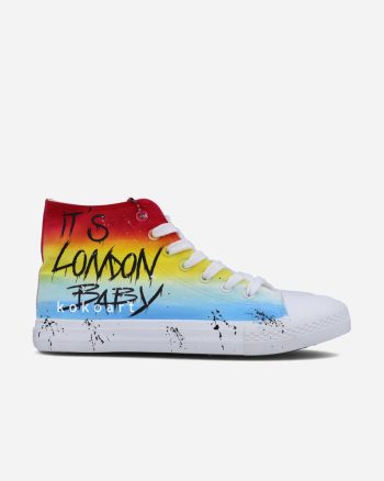 It's London Baby Hand Painted Shoes