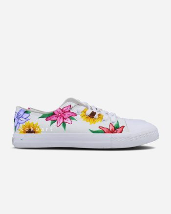 Flowers Hand Painted ShoesHand Painted Shoes