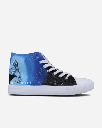Astronauts Hand Painted Shoes