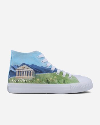 Temple Hand Painted Shoes
