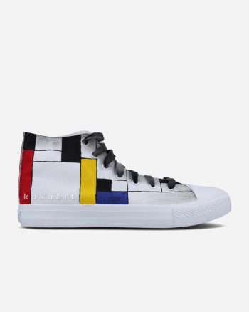 Mondrian Hand Painted Shoes