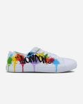 London Skyline Graffiti Hand Painted Shoes