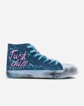 Just Chill Hand Painted Shoes