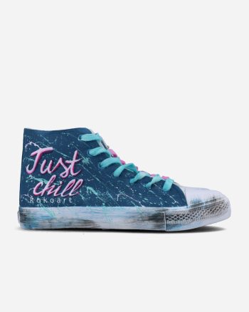 Just Chill Hand Painted Shoes