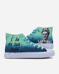 Frida Kahlo Portrait Hand Painted Shoes