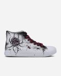 Spider Rose Hand Painted Shoes