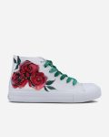 Water Colour Roses Hand Painted Shoes