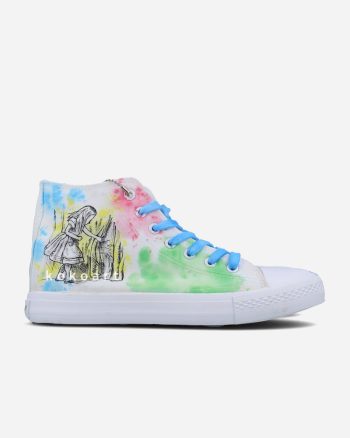 Alice in Wonderland Hand Painted Shoes