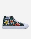 Frida Kahlo Flowers Hand Painted Shoes