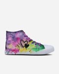 Watercolour and Paint Splatters Hand Painted Shoes